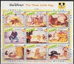St. Vincent Grenadines - 1992 - Walt Disney - 60 ¢ - Multicolor - Walt Disney, The Three Little Pigs - Scott 1792 - Disney The Three Little Pigs - 0